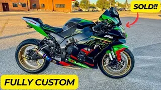 ПРОДАНА БЕЗУМНАЯ сборка ZX-10R Custom | Полный обзор + описание модификаций