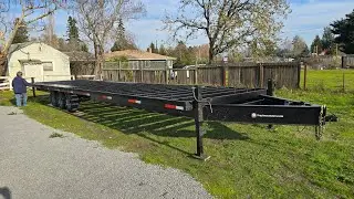 Tiny House Trailer Unstacking And Delivery Day