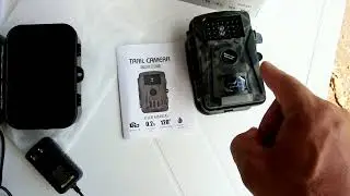 Câmera de trilha HC-940A com bateria que recarrega como celular VS HC-806A, excelente câmeras.