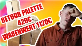 1120€ Retour Palette für 430€ gekauft aber lohnt sich das wirklich?