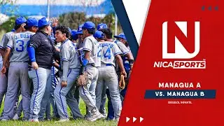 📡 EN VIVO ⚾ Béisbol Juvenil AA | Managua A 🆚 Managua B | Final