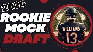 LIVE 2024 Rookie Mock Draft | Dynasty Fantasy Football 2024