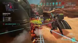 Warframe - Standard Bo vs level 9999 | Steel Path Disruption level cap