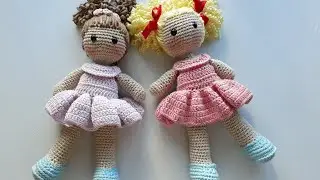 Boneca Eloá Amigurumi |  Parte 1 - Corpinho