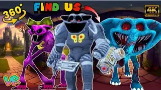 Sheep Monster Mecha Titan vs Catnap Female  vs  Bubba Bubbaphant  Monster |  Finding Chellenge 360