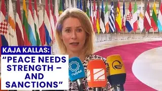 Kallas: EU Must Move Forward on Russia Sanctions &mdash; With or Without Slovakia