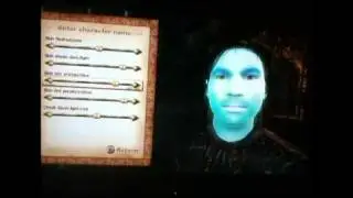 How to make blue Oblivion character no modding Xbox 360/PS3