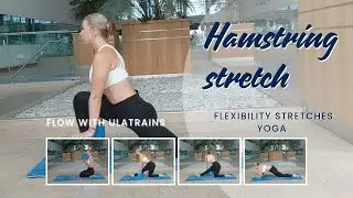 Yoga Blocks - Hamstring stretch