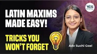 Latin words and Legal Maxims Simplified- Part-1 | Law entrance or college students | Adv. Suchi Goel