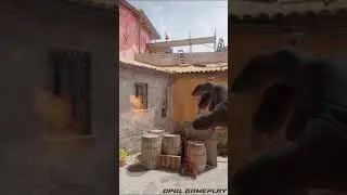 CS2 MOLOTOV- Inferno - B Site Dark Molotov From Top Banana (Half Wall)