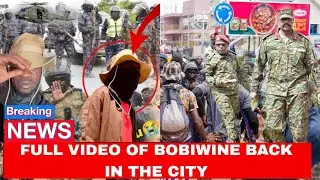 Agakagwaawo:  Bobiwine Akyankalanyiza Ekibuga,  Aba majje ne police balemeddwa okumuyimiriza/laba 🔥