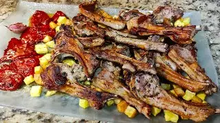 CHULETILLAS DE CORDERO AL AJILLO | CHULETAS A LA PLANCHA