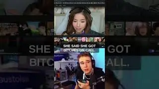 Blaustoise has bad bitches on call #blaustoise #pokimane #twitch #twitchclips