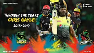 CHRIS GAYLE | THROUGH THE YEARS | #CPL20 #CricketPlayedLouder #ThroughTheYears #UniverseBoss