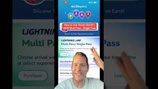 NEW Multi Pass System at Disney World! #disneyworld #disneyparks #disneyrides