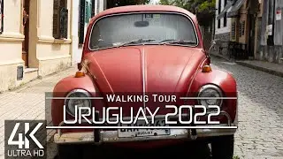 【4K 60fps】🇺🇾 VIRTUAL WALKING TOUR: 🚶 &laquo;Places of Uruguay 2022&raquo; 🎧 ORIGINAL SOUNDS 🚫 NO COMMENT 📺 ASMR