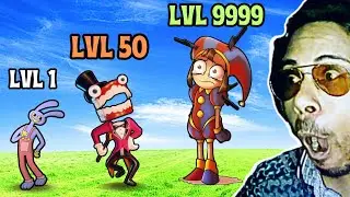 I Built a MAX LEVEL The Amazing Digital Circus Tycoon in Roblox