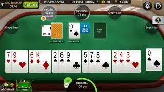 #how to play 101 pool rummy #split prize