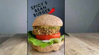Delicious Spicy Bean Burger -[ MUST TRY !] #shorts