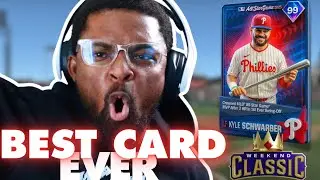 I Used the New 99 OVR Kyle Schwarber against the WORST Team Ever | Weekend Classic