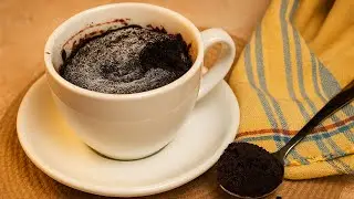 Quick Chocolate Mug Cake | Microwave Dessert in 60 Seconds
