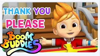 Boom Buddies - Por Favor y Gracias 🙏 | Canci&oacute;n Infantil de Buenos Modales