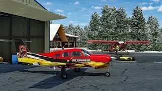Piper PA28R Arrow IV Turbo T-tail. (PATK) Talkeetna Airport, Alaska.