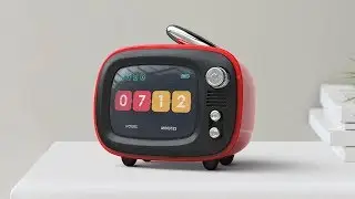 레트로 브라운관 TV를 재현한 로프리의 QTV 블루투스 스피커