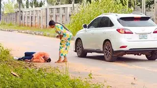 She didnt knw D Dirty man she saw by D Road side is a Rich man dt will change her life|Nigeria Movie