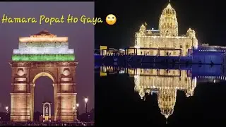 New year day out  India Gate ❌️ Bangla Sahib ✔️ # Delhi # India Gate # Bangla sahib # new year day 😊