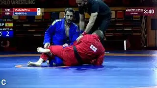 1/4 Men-Gi - 84 kg: Z. VASILIJEVIC (SRB) v. G. ALBERTO (ESP)