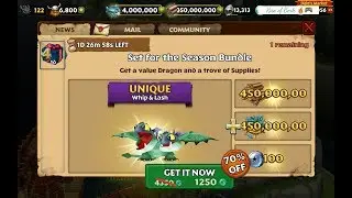 Rise of Berk: Unlocking Whip & Lash, Iron run