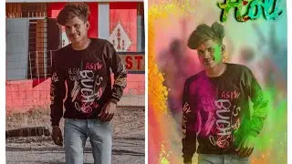 Holi special photo Sketchbook editing-holi photo editing 2023  holi ke photo editing mgx#editing  🔥🔥