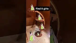 find 8 dancing girls #shorts #viral #trendingshorts
