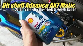 Rekomendasi Oli Yang Cocok Untuk Motor Matic - Shell Advance AX7 Matic