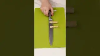 Заточите любой затупившийся нож всего лишь с помощью зажима! Кухонный лайфхак своими руками #Лайф...