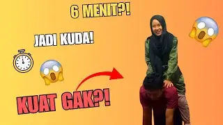 POV: Challenge Kuda-kudaan 6 Menit! Suami Jadi Kuda, Kuat Gak Nih? 😂