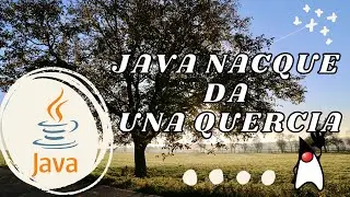 LA NASCITA DI JAVA | JAVA NACQUE DA UNA QUERCIA