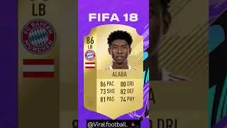 David Alaba Fifa evolution 🔥 2023#fifa23 #fut23 #fifa22 #fifa #football #shorts #skills #fyp #fypシ