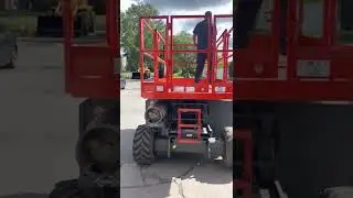 2006 SKYJACK SJ6826RT SCISSOR LIFT 26' REACH DUAL FUEL LP GAS OR GASOLINE ROUGH TERRAIN 4X4
