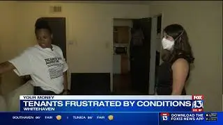 Soggy carpets, mold coating the walls, water falling from ceiling plague Memphis apartments