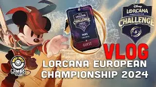 Disneyland Paris Lorcana Championship 2024 Vlog | Trading Card Event!