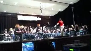 Hughes springs jr high band (6th 7th grade) 2012