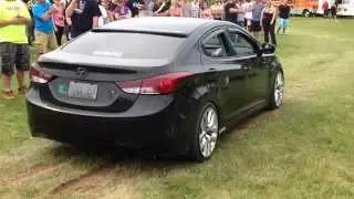 2013 Hyundai Elentra Custom Exhaust Revving