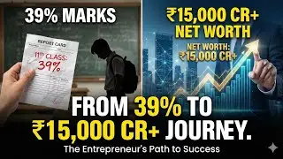 From 39% Marks in Class 11 to ₹15,000 Crore Net Worth | Deepinder Goyal Story