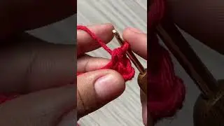 Watch this single crochet #crochet#handmade#satisfying#relaxing