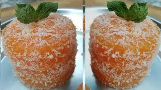 Orange Jelly|Without Gelatin powder|Without Agar Agar|With Corn flour|