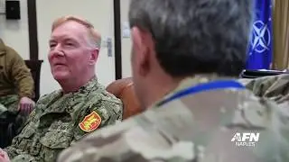 Admiral Foggo at NATO's Supreme Headquarters Allied Powers Europe
