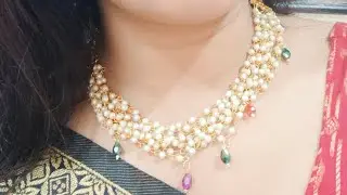 Designing unique decorative necklaces at home that reflect personal style, creativity❣️💕💕