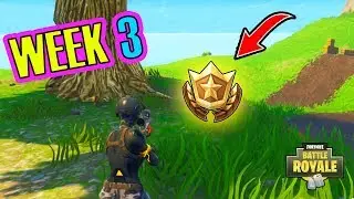 Follow The Treasure Map Found in Salty Springs! Fortnite Week 3 Challenge